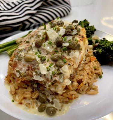 Macadamia Nut Crusted Fish