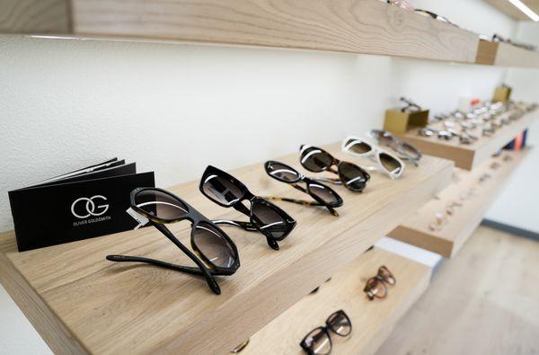 Luxury Eyewear featuring Oliver Goldsmith.