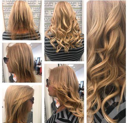 Stunning Ombre' Balayage Hair Color and Styling