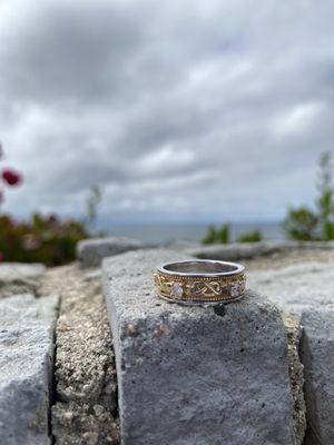 Custom engagement/ wedding  ring