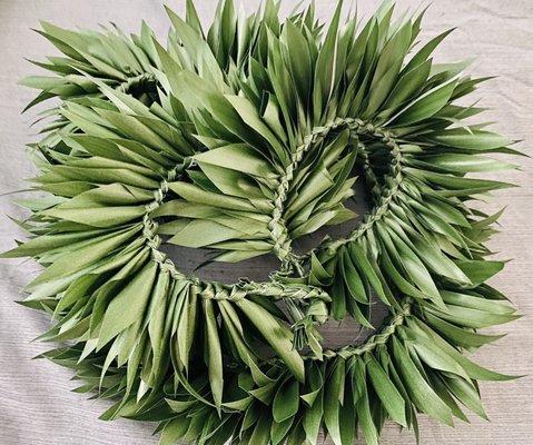 Ti Leaf leis & adornments