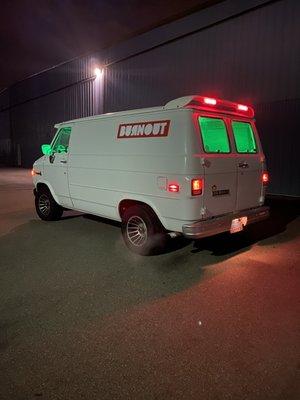 1978 Chevy G10 Burnout van