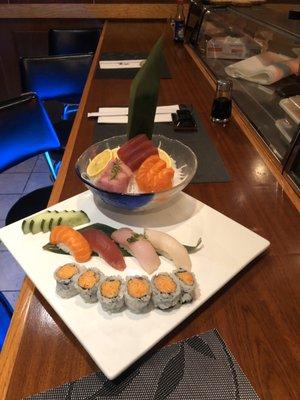 Fresh and tasty sushi