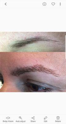 Brow extension