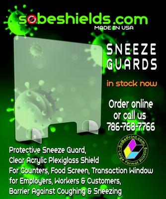 Sneeze guard by sobeprint