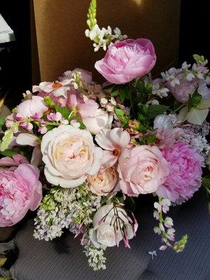 Peonies and Garden Roses