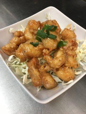 Bang Bang Shrimp! Sweet and Crispy. Delicious.