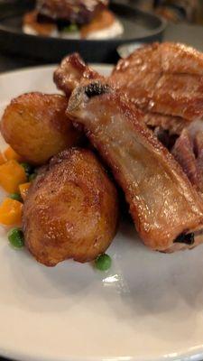 Pork chop apricot glaze