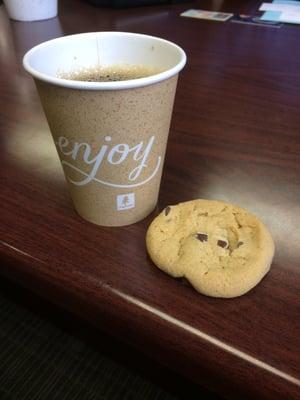 Cookie Friday! And the coffee is amazing.