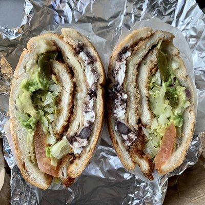 Torta de Milanesa de Pollo