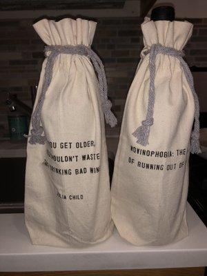 Wines in bags