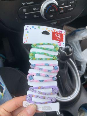 Hair clips $5