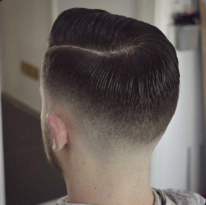 Men's mid fade