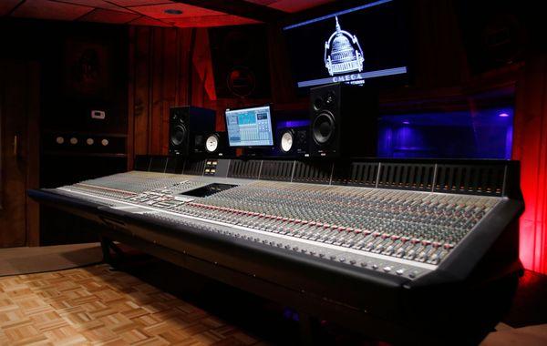 Studio B Control Room ft. our SSL 9072 J Series Super Analog Console