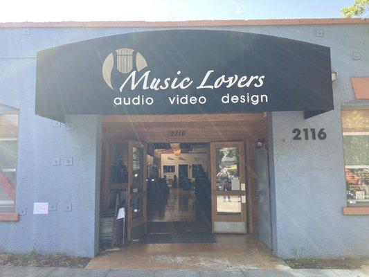 Music Lovers Berkeley Entrance