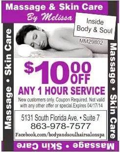 $10.00 off your first appointment. I also offer other discounts, ask me about them.