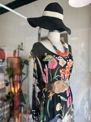 Summer window display at Vintanthro. Shop our featured July collection "Destination Rio" 
https://www.vintanthromodern.com/destination-rio