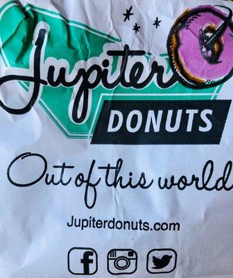 Jupiter donuts in the bag