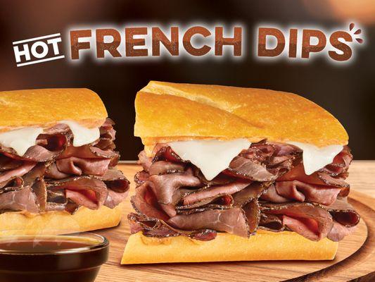 Try our Hot French Dips!