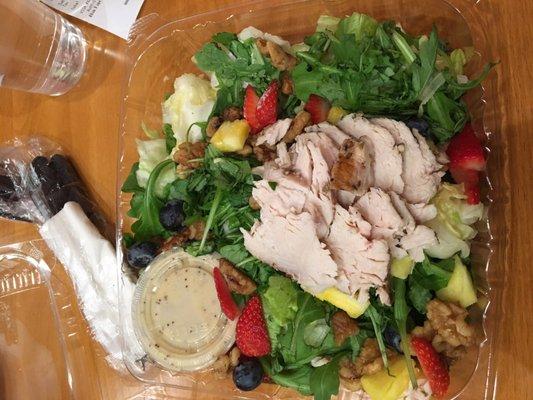 Fresca salad with chicken