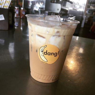 Yes, we have Iced Oatmilk Lattes!