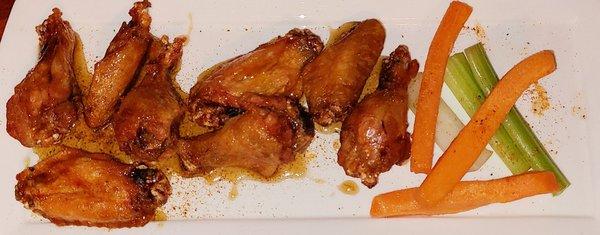 Fried Organic Wings (Old Bay - Honey)