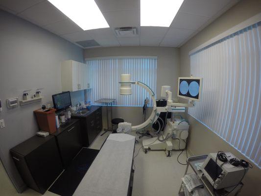 SOC accredited procedure suite. We offer an all-in-one orthopedic center.