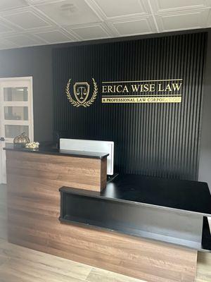 Erica Wise Law front lobby