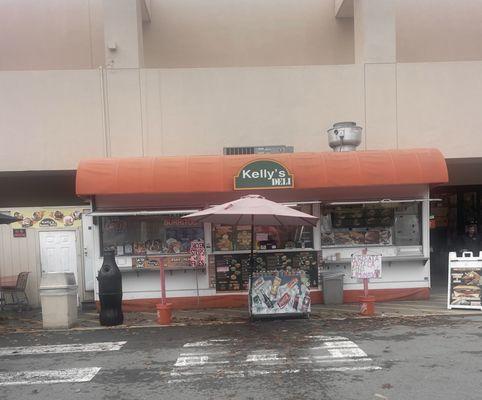 Cute little spot directly in front of the doors of Home Depot