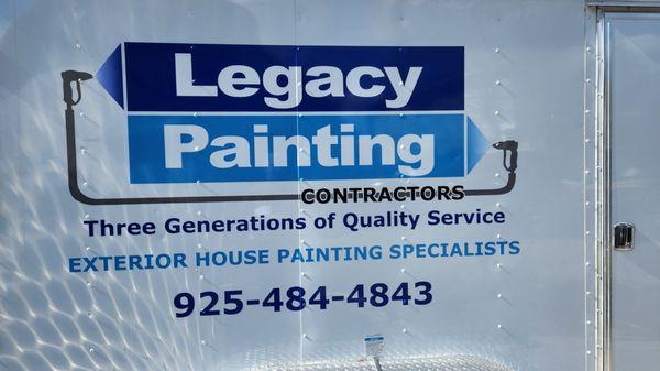 Legacy Painting Logo