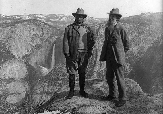 Theodore Roosevelt and John Muir in 1906   05/02/24