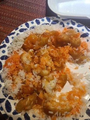 Sweet ans Sour Shrimp