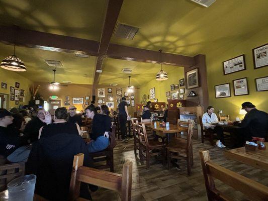 Inside of restaurant ! Clean and spacious!