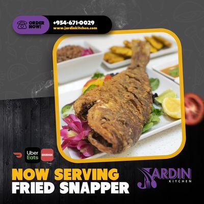 Fried Snapper