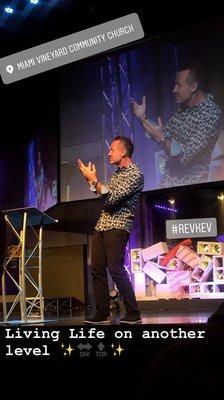 Rev. Kev is captivating, funny and powerful with his sermons! He drops so much knowledge and keeps everyone engaged.