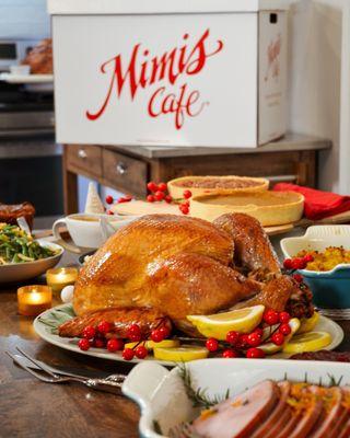 Let the holiday celebration continue! Until the end of the year, Mimi's holiday feasts have everything you need to serve a crowd.