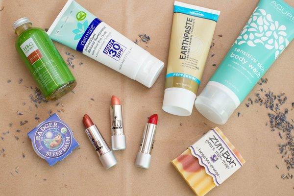 Organic Non-GMO Body Care, Makeup, and more