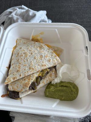 Vegetarian quesadillas