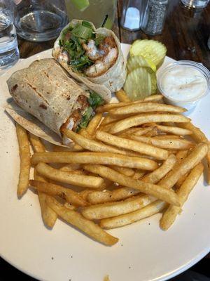 Fried Shrimp Wrap