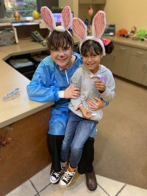 Alana & Dr. Kalinian  Happy Halloween!