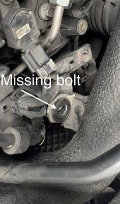 Missing bolt