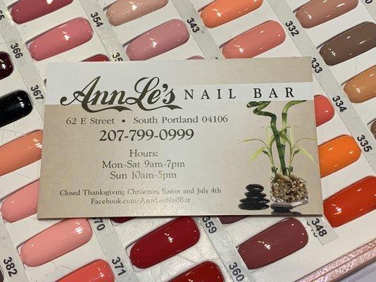 AnnLe's Nail Bar! Hidden Gem!