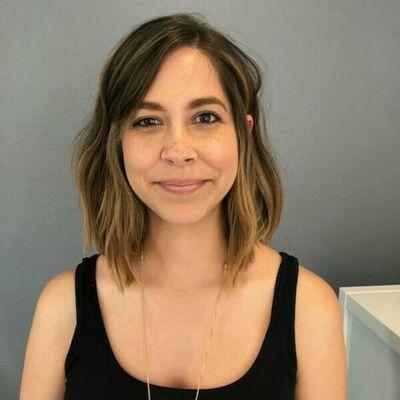 Simple, beautiful easy should length one length bob. Perfect! By Jessica Reynolds