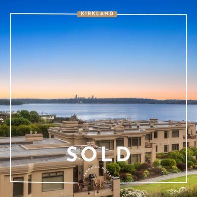 Sold in Kirkland at the coveted Shumway community!