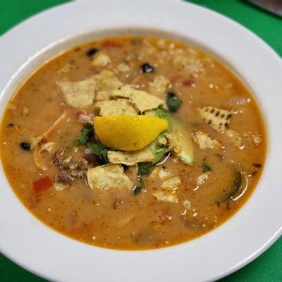 Chicken tortilla soup