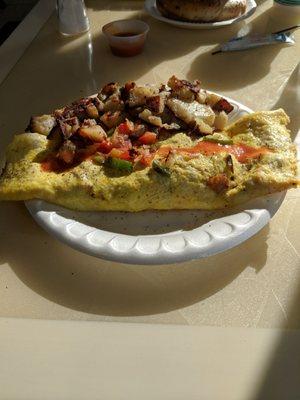 Vege omelette