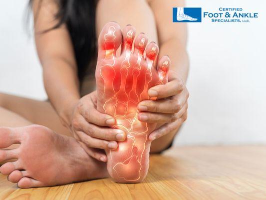 Arthritis pain in the feet