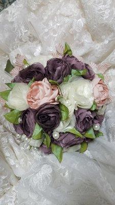 Wedding bouquet. Entirely handmade