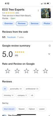 5 star google rated!