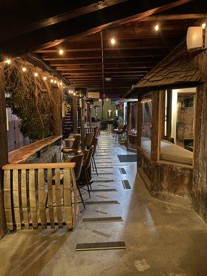 Expanded patio seating at Nashoba Wines, Cork It Again, west of Sacramento